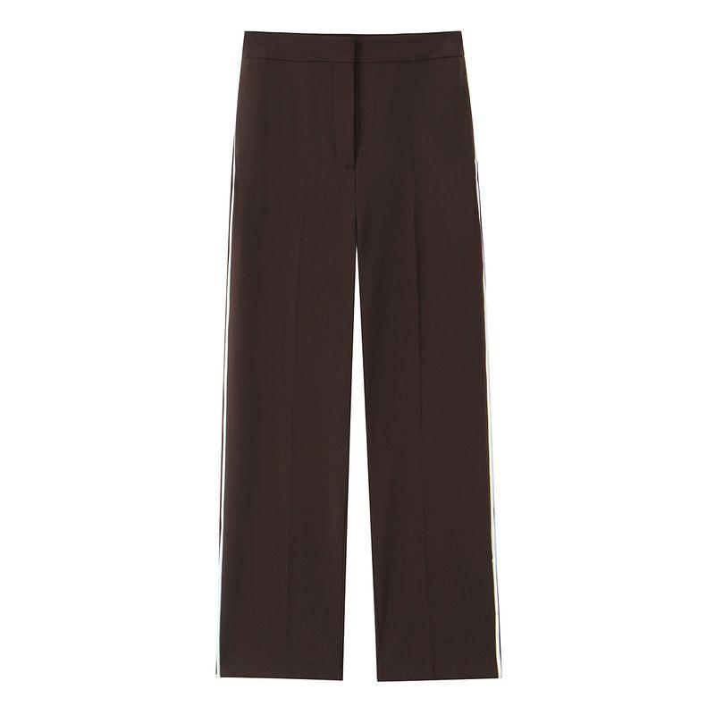 Kaslead Новая женская одежда Западный стиль Повседневные брюки с боковыми полосами с аксессуарами Жилет 8741326 8742326