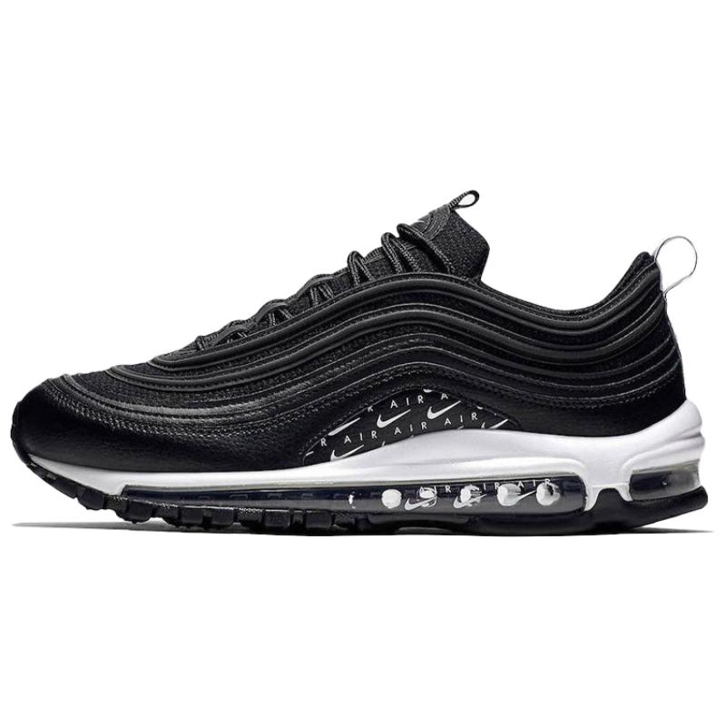 Nike Air Max 97 Black Swoosh Pattern Women's Sneakers Casual Shoes AR7621-001