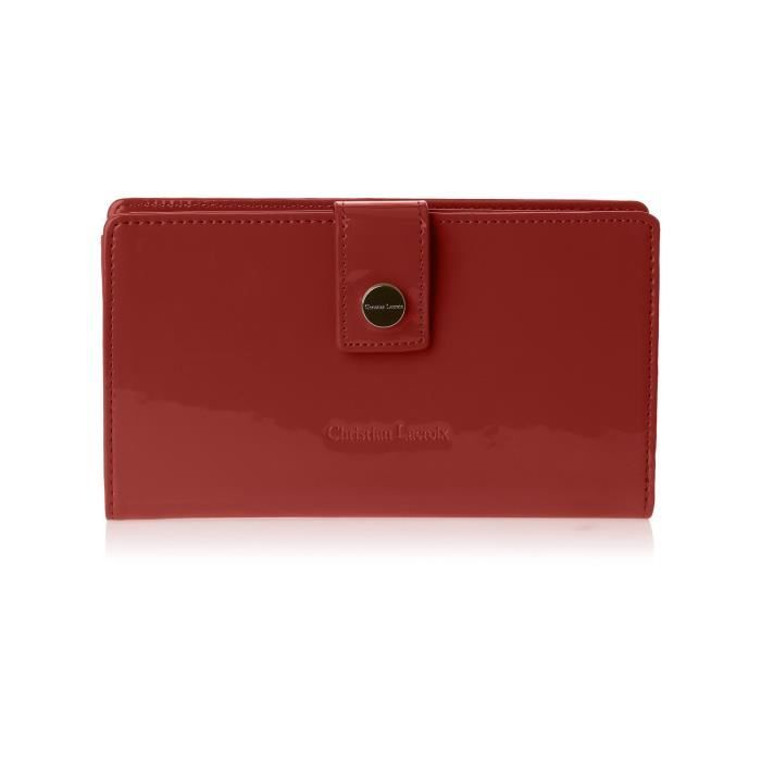 Porte monnaie - CHRISTIAN LACROIX - Jonc PM1 - Rouge - Vermeil - Classique