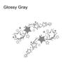 2Pcs Bright Star Car Sticker Window Side Body Truck Vinyl Decal Decor For VW Volkswagen Tesla Skoda Volvo Suzuki BMW Seat Subaru
