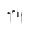 Écouteurs intra-auriculaires - LENOVO - Gen II - Filaire - Noir - 1,2 m de câble