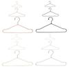 10pcs Multi-colors Cute 1/6 Doll Mini Hangers Dress Clothes Hanging Metal Doll Accessories