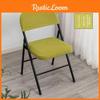Split Folding Chair Type Two Piece Cover With Solid Color Design For Party Home