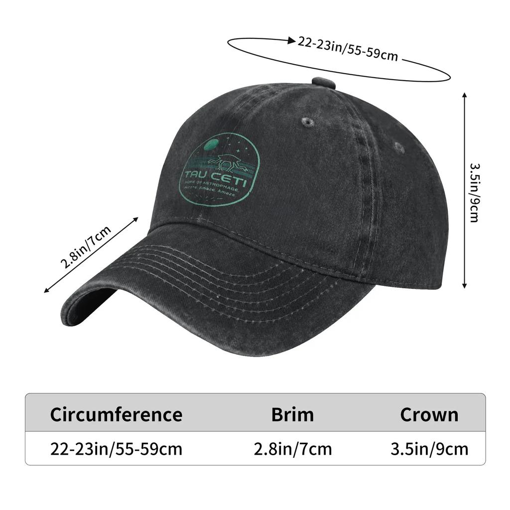 Project Hail Mary Baseball Caps Vintage Distressed Washed Sun Cap For Unisex Women Outdoor Summer Gift Hats Cap