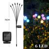 Solar LED Light Outdoor Garden Decoration Landscape Lights Firework Firefly Lawn Lamps Country House Terrace Balcony Decor Lamp