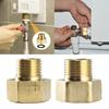 6pcs/set Versatile Brass Adapter Thread Hose Connector Hose Reducer Quick Fixing Heavy Duty for Water Supply Lines