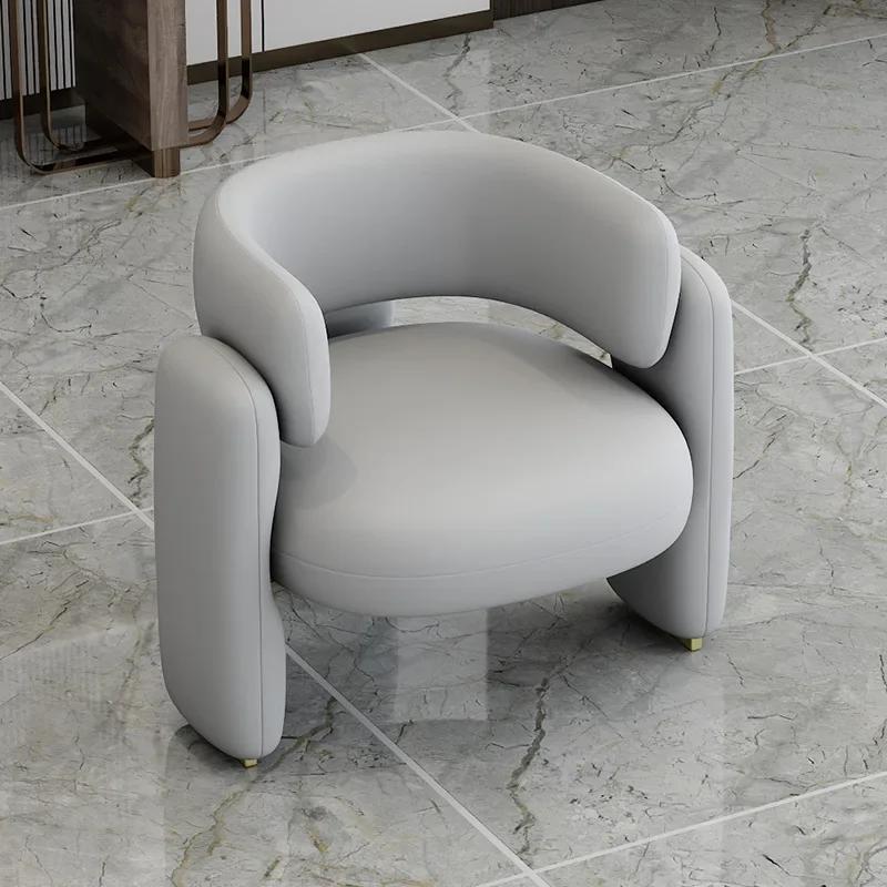 Nordic Living Room Chairs Lounges Floor White Lazy Luxury Living Room Armchair Modern Salon Home Furniture