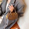 European and American Retro Women's Handbags, Foreign Style Solid Color Mini Pillow Bags, New Fashionable Versatile Messenger Bags