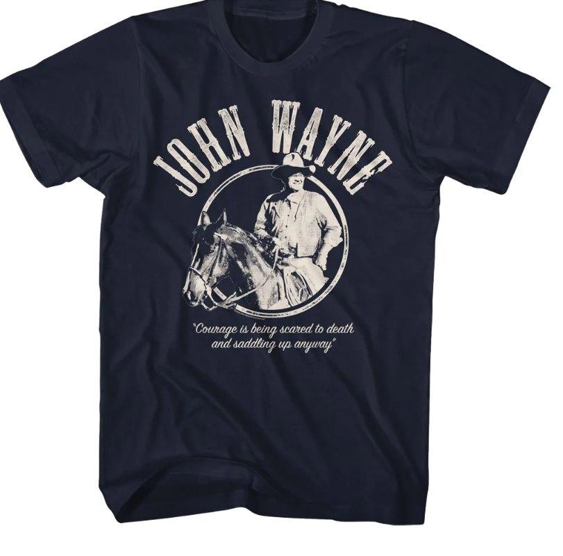 Courage John Wayne T-shirt