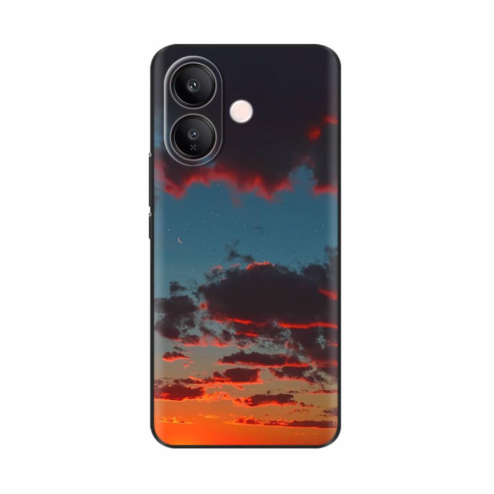 Чехол для Vivo V60 Lite Модные Цветы Мягкий Высококачественный Корпус Для Vivo V60 V50 Lite 4G 5G Мягкий Силикон Телефон ТПУ Задняя Крышка