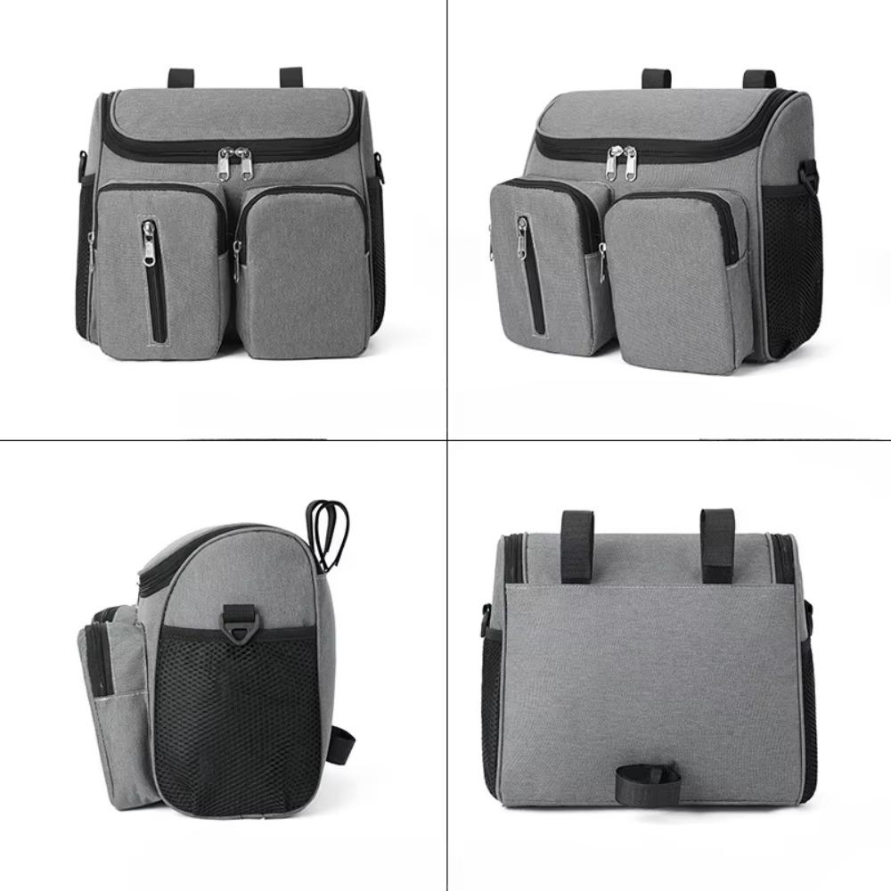 Multi-Pocket Mommy Shoulder Bag Oxford Cloth Diaper Bag Organizer  Strolling Baby Artifact