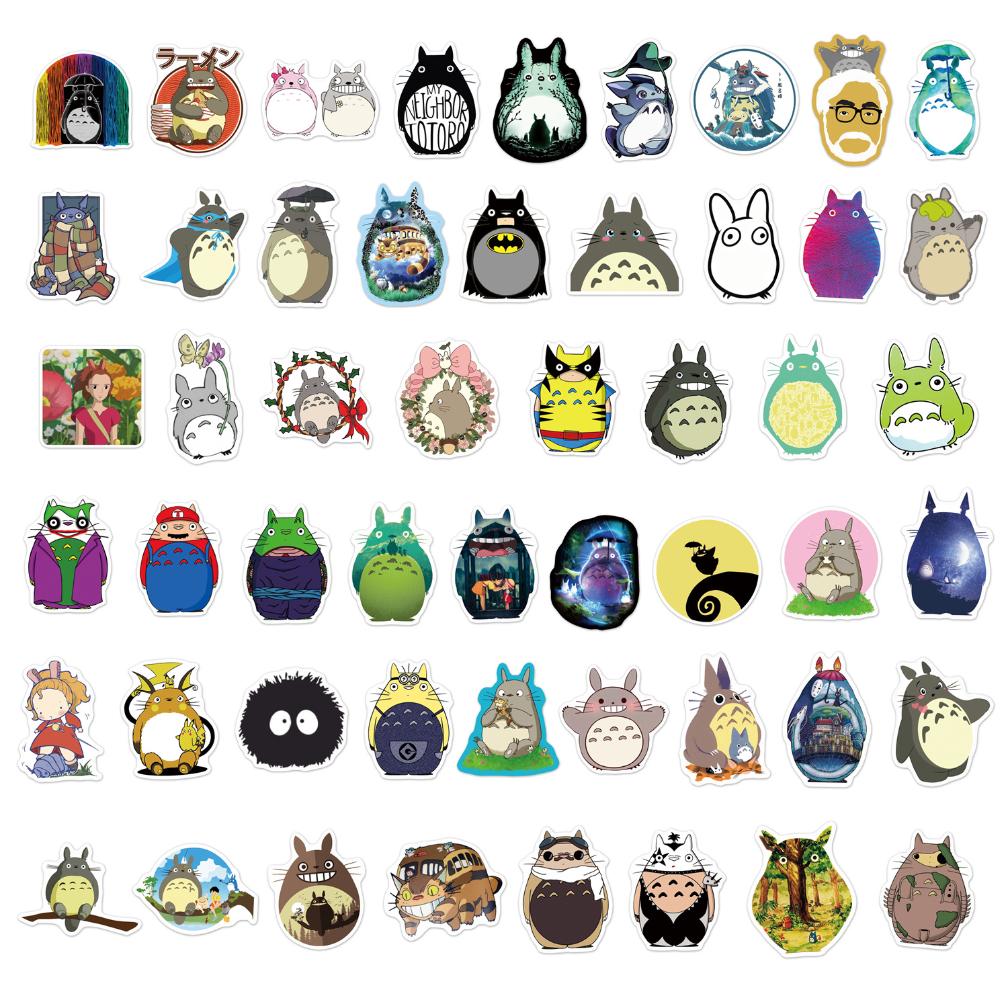 10/50 шт. аниме-наклейки, виниловые наклейки с героями мультфильмов, бутылки с водой, ноутбука, мобильного телефона, скейтборда, наклейки для детей и взрослых