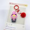 Flocking Gradual Change Standing Baby Three-year-old Cute Grain Doll Small Gift Bag Pendant Car Keychain Cute Baby