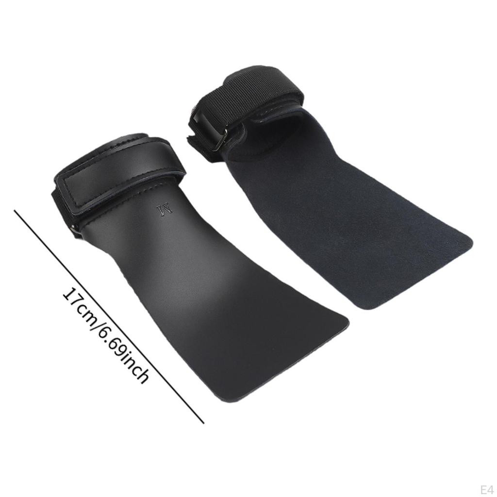 2 Pieces Hand Grips for Weightlifting Gymnastics Adjustable Comfortable Pull Up Gloves
