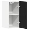 Hanging Cabinet Black Oak Effect 30 x 31 x 60 cm Engineered Wood