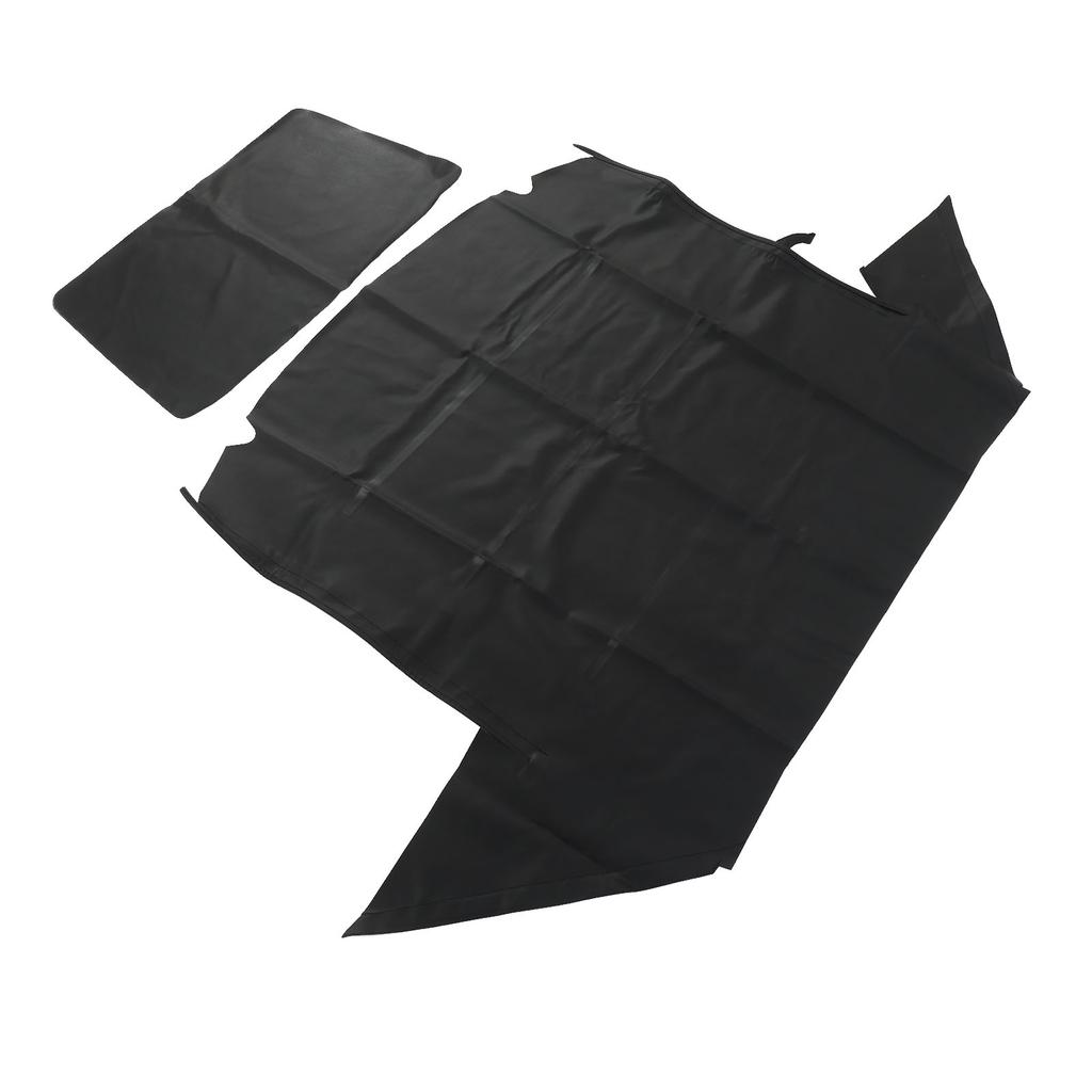Black Convertible Soft Top Canvas Abrasion Resistant MB03 22 Replacement for Benz R129 SL Bodies 1990 to 2002