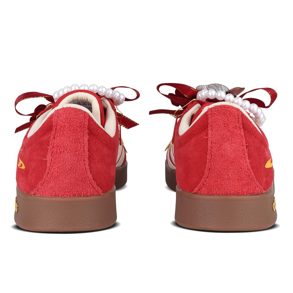 Adidas Vl Court Classic Lightweight Coverage Low top Skateboard Shoes Unisex KK3774(Team1582-)