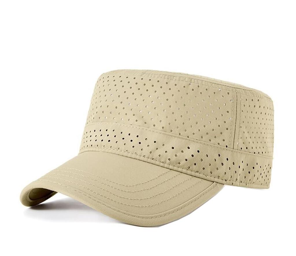 AXIAO Summer Breathable Work Classic Style Military Cap for and Baseball Sizes Men's Quick-Drying Cap, Fishing, Mountaineering, (JP, 56.0 cm, 58.0 cm,