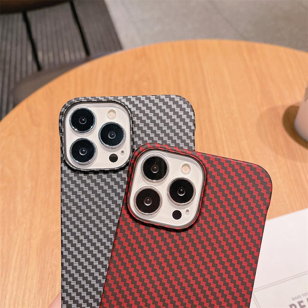Матовый безрамочный чехол из углеродного волокна для Iphone 12 13 Mini 11 Pro Max X Xs Xr 7 8 Plus Se 3 Business, противоударный ультратонкий чехол