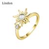 Классическое кольцо Lindon из медного сплава с цирконием, женские ювелирные изделия, свадебный подарок для вечеринки