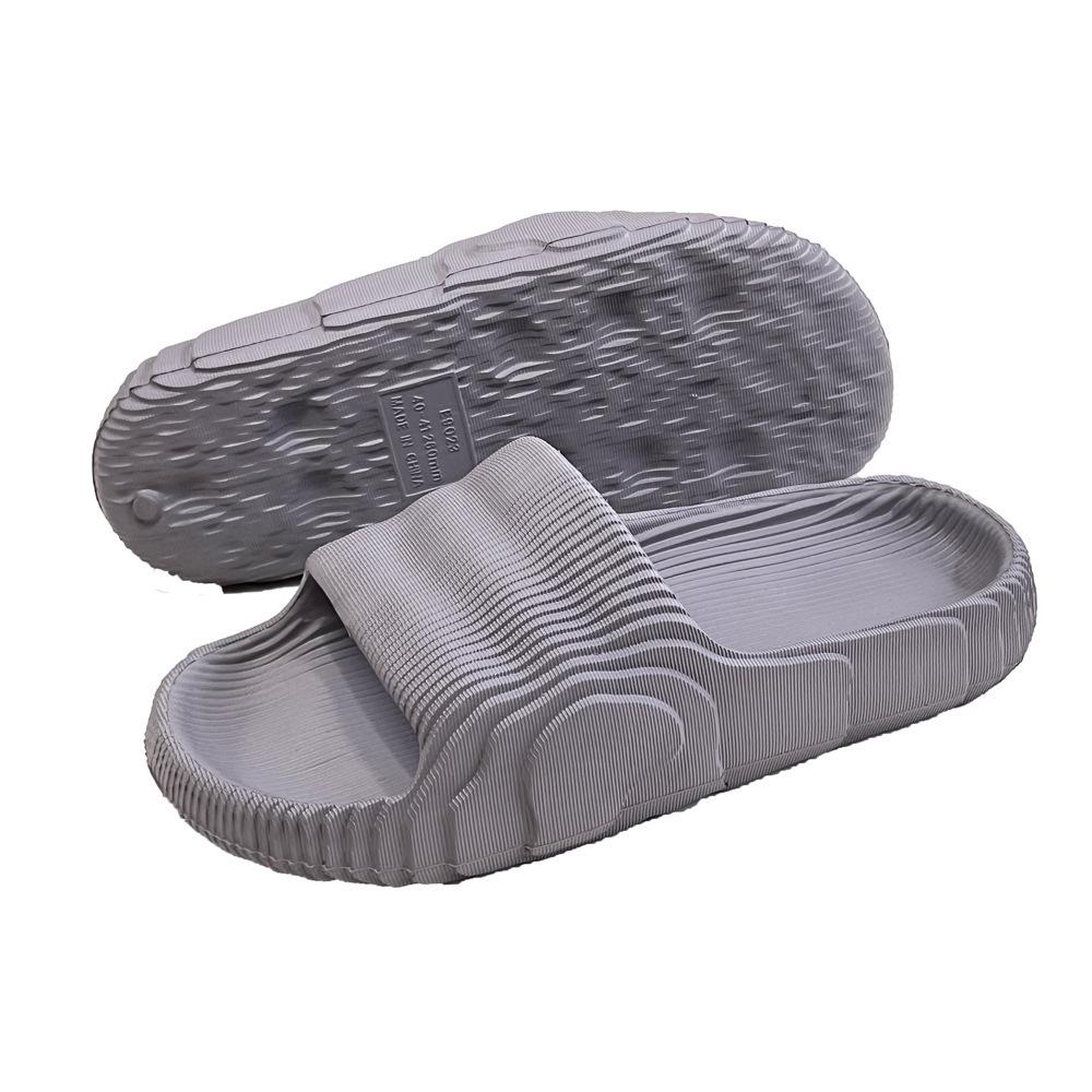Летние шлепанцы в стиле Канье: Модные, на толстой подошве, большого размера, в корейском стиле, универсальные парные тапочки