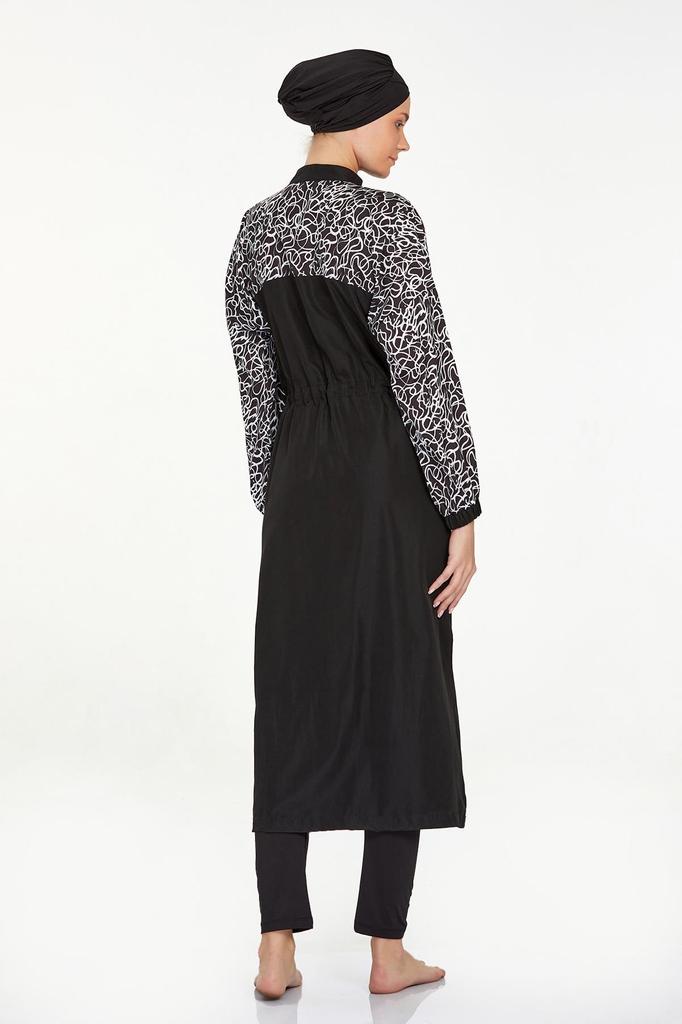 Женский Мусульманский Скромный Исламский Полный Чехол Буркини Пляжный Купальный Костюм Купальники Хиджаб Пляжная Одежда Купальник 