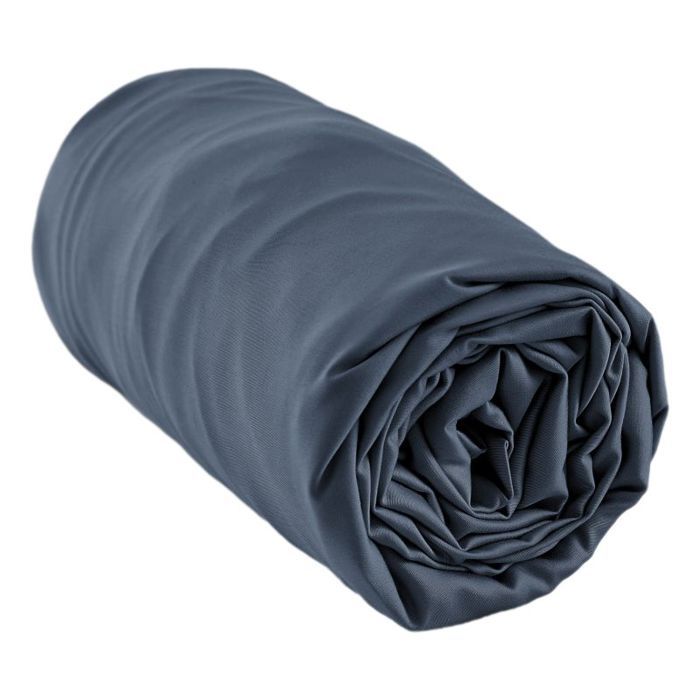 Drap housse "Salomé" Viscose de bambou 120 fils/cm² toutes dimensions - 180x200 - Salomé Minuit