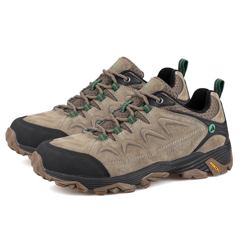 HUMTTO Водонепроницаемая походная обувь для мужчин, дышащие нескользящие кожаные уличные ботинки, осенне-зимние треккинговые кроссовки, мужские