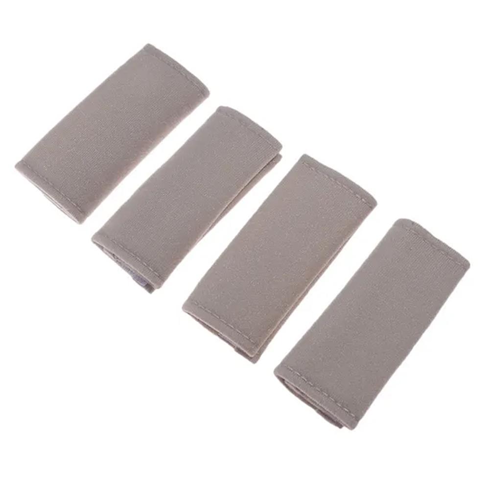 4 шт. защитный чехол для ручки двери автомобиля, однотонные аксессуары для ручек, чехлы для салона автомобиля из мягкой замши, защитный потолок Co V8D6