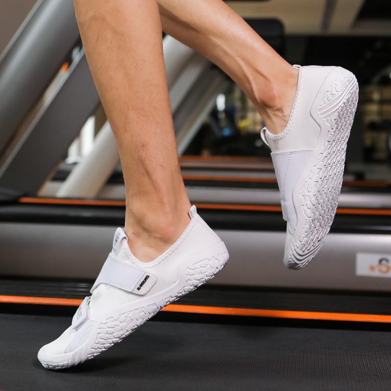 Женские кроссовки для тяжелой атлетики Дышащие мужские кроссовки для приседаний Эластичные тренировочные кроссовки для зала Повседневная спортивная обувь для босиком