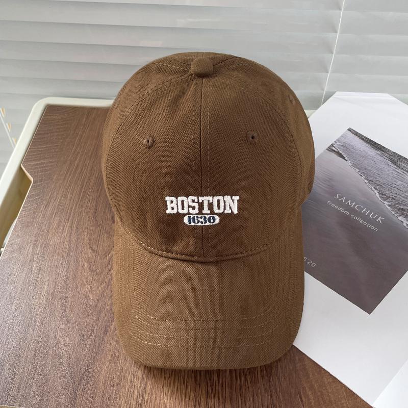 Кепка BOSTON с вышивкой для мужчин и женщин, мягкая кепка-утка для четырех сезонов, для путешествий, походов, на открытом воздухе