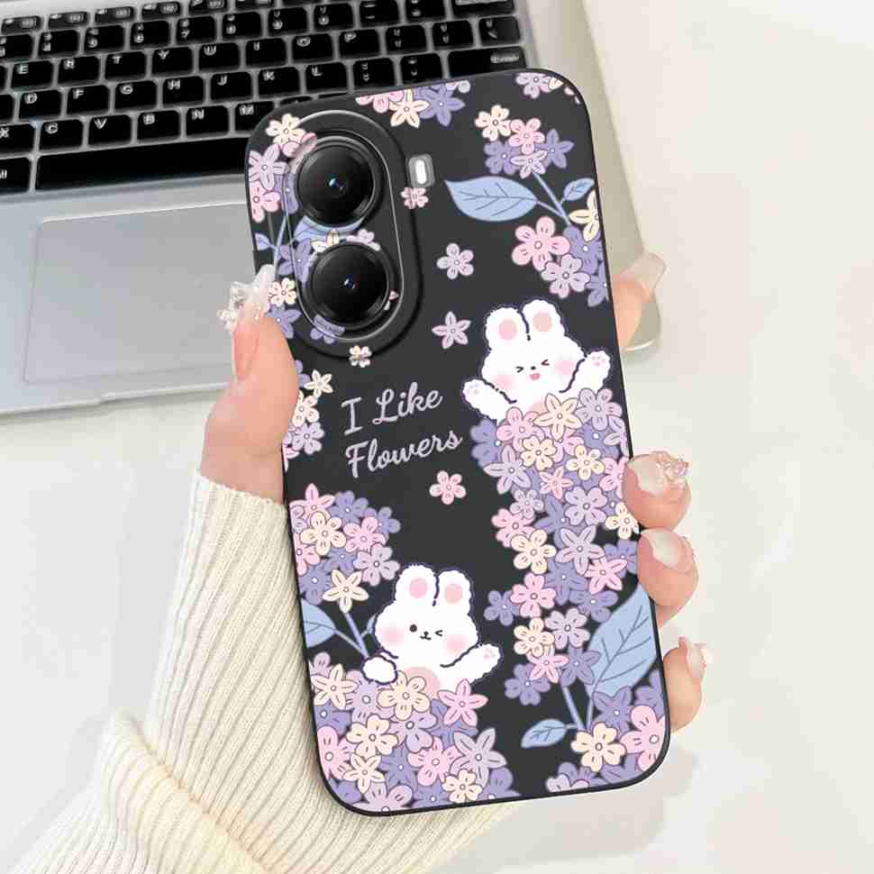 For Xiaomi Poco X7 Pro Case Cover Soft Silicone Popular Butterfly Phone Case For Poco X7 PocoX7 Pro 5G Fundas Coque Housing