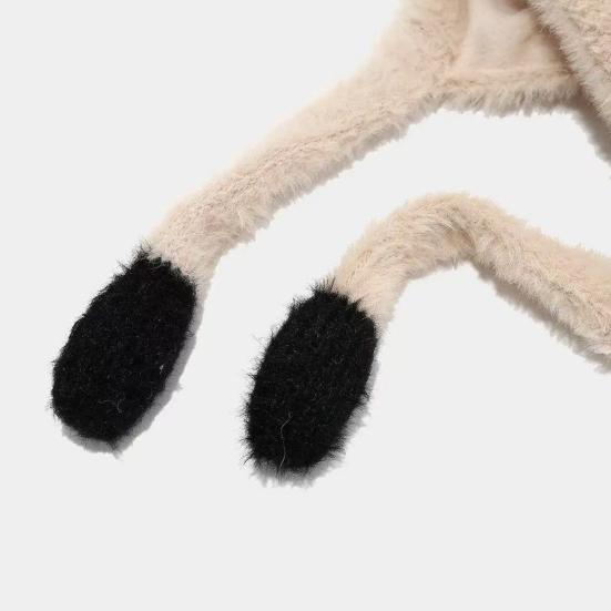 Детская шапка с пингвином, вязаная зимняя шапка, утолщенная теплая 2 в 1, осенне-зимняя вязаная шапка, трансформирующаяся в сумку-тоут