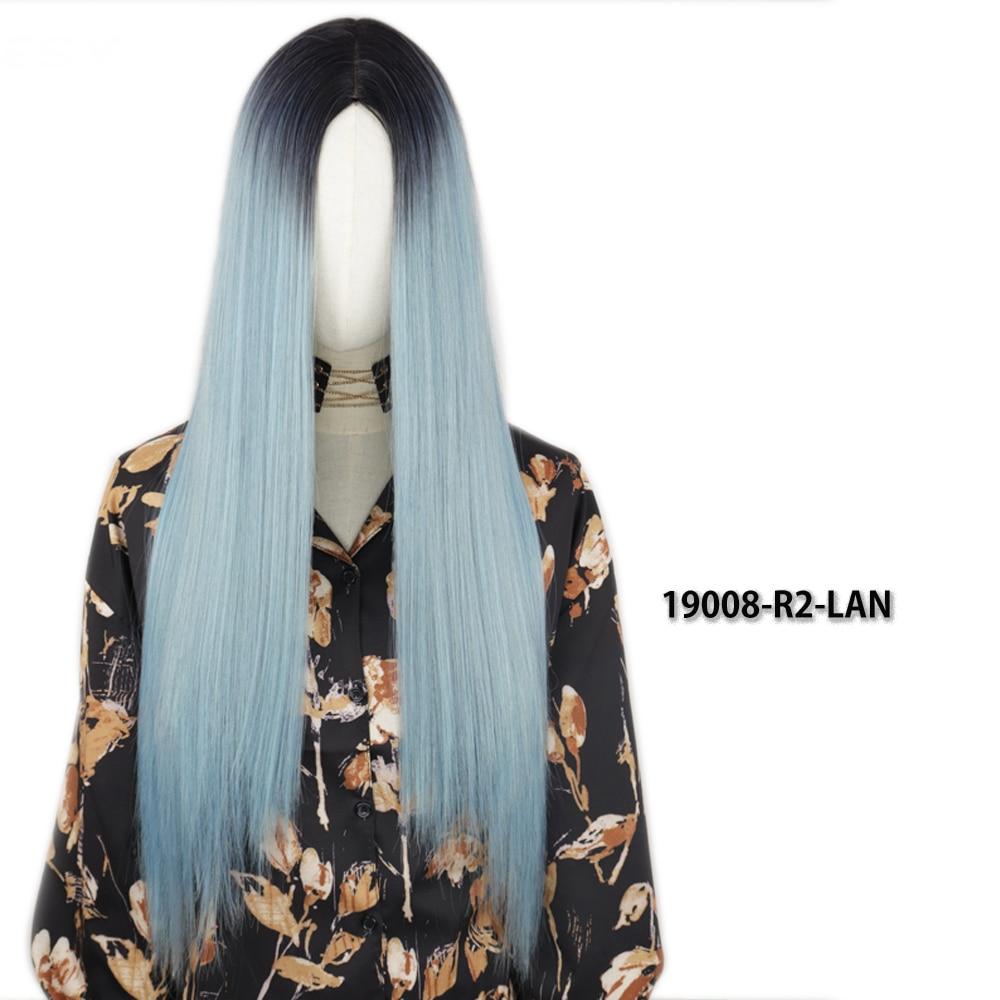 Синтетический длинный оранжевый парик с золотыми медовыми волнами и яркими пятнами, парик для косплея, женский термостойкий средний парик