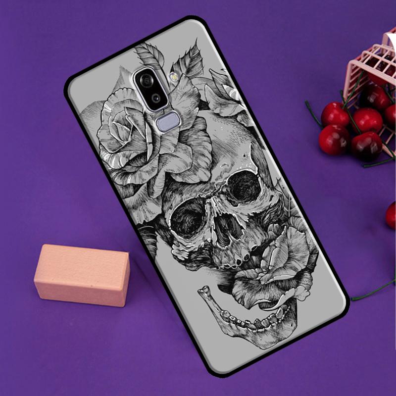 Готический Череп Для Samsung Galaxy M14 M34 M54 M56 M36 M16 M31 M11 M13 M53 M12 M32 M52 M35 M55 M15 M06 Чехол