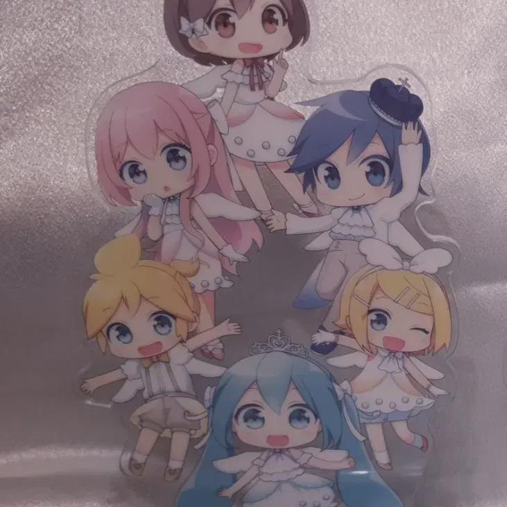 Vocaloid Hatsune Miku 16th Anniversary Kaitoru Karin Renmeiko Group Большой акрил