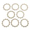 Комплект фрикционных дисков сцепления для Yamaha YZ125 E/F/G/H/J/K/L/M/N/P/R/S 1993-2018