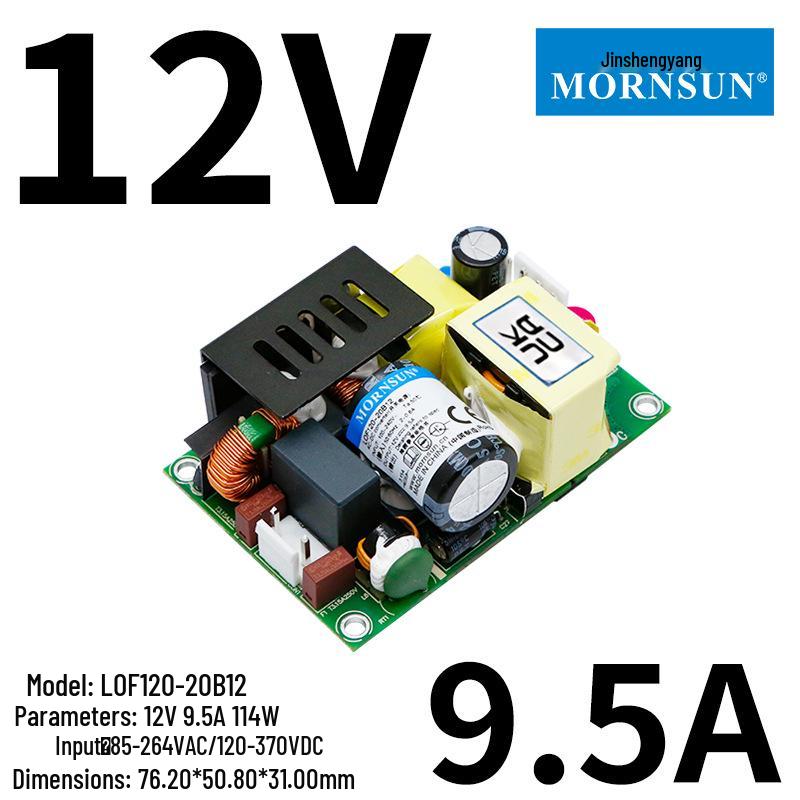 Jin Shengyang 120W-750W Medical-Certified Compact Bare Board Power Supply, 12V/24V/36V