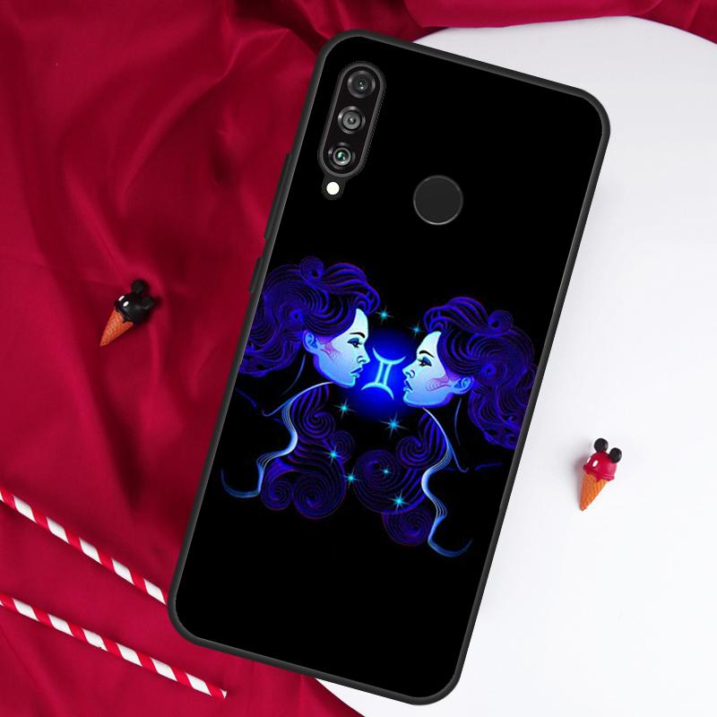 Двенадцать Созвездий Для Huawei Nova 12s 11i 12i 7i 8i Y73 Y70 Y90 Y60 Y72 Y61 Y91 9 10 SE P30 Pro P40 Lite Чехол
