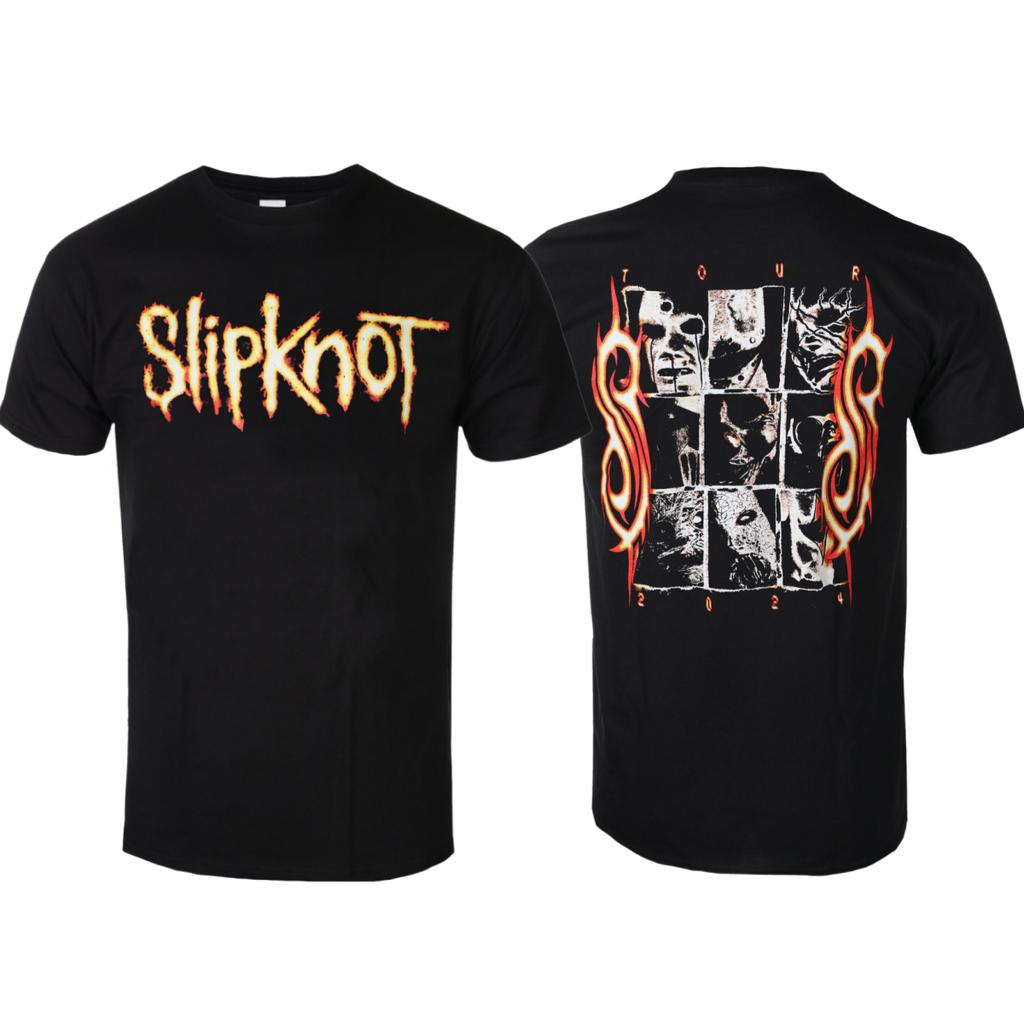 Slipknot Masks 2 Art Pattern Metal Band TShirt Casual Trendy Style Cotton TShirt Suitable For Both Unisex And Unisex