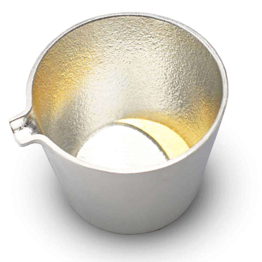 NOUSAKU Katakuchi Moon Gold Leaf Made In Japan 200cc Tin Case Utensil Tokkuri - H7.0cm W9.0cm D8.0cm Approx. 100% 511243/Sake