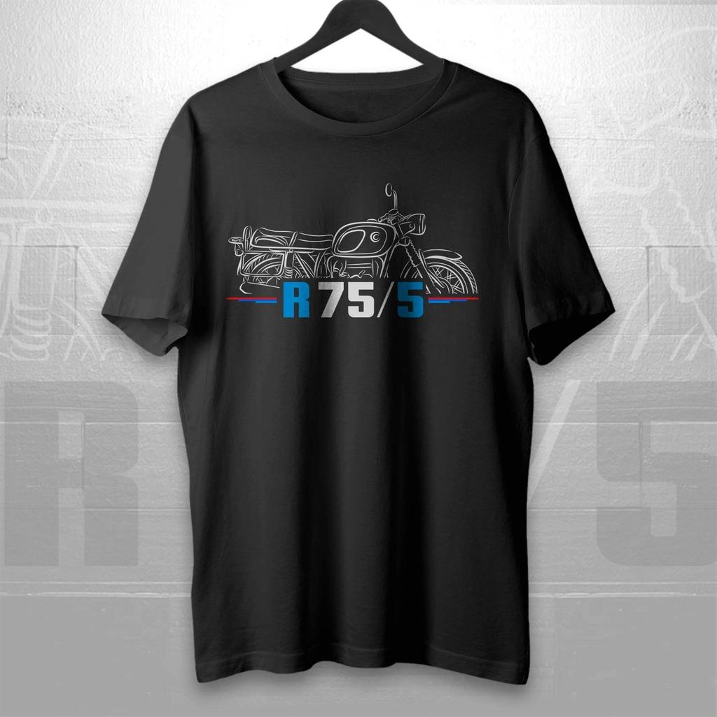 For BMW R75-5 1969-1973 fans - Motorcycle T-Shirt/Long Sleeve
