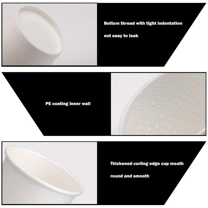 100 шт одноразовые белые бумажные стаканчики мини дегустационные стаканчики спрессованный кофе ополаскиватель для полости рта супермаркет ресторан кофейня ванная комната отель