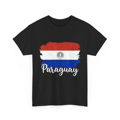 Retro Paraguay Flag Shirt, Paraguayan Soccer Women Men Pride Shirt