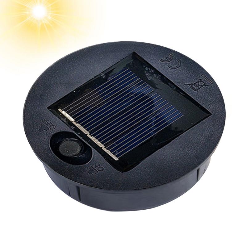 7/10cm Solar Light Replacement Top Waterproof Solar Panel Lid Automatically On/Off Garden Lantern Repair Part for Yard Patio