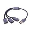 Две модели USB Type-C разветвитель 1-в-3 Двухрежимный удлинитель для данных и зарядки для мышей и клавиатур