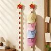 Anti-slip Cap Storage Hooks Space Saving Baseball Cap Hanger Hat Display Rack  For Closet Door