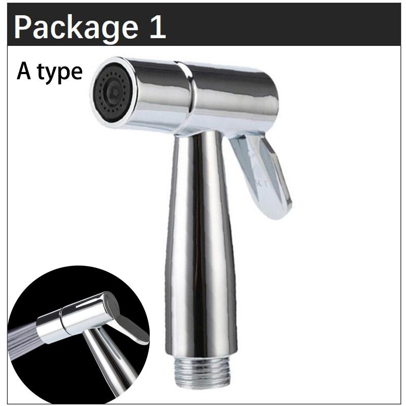 6 типов ABS серебристый унитаз биде душевая головка кран распылитель ручной распылитель туалет душ для ванной мусульманские биде самоочищающиеся