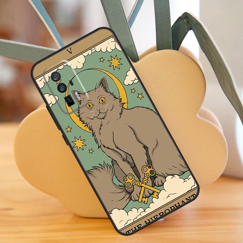 Чехол с изображением кошек Таро Колдовство для Xiaomi 14 13 Ultra 11T 12T 13T Pro 12 Lite POCO F6 F5 X6 M6 Pro X5 X3 F3 M5s