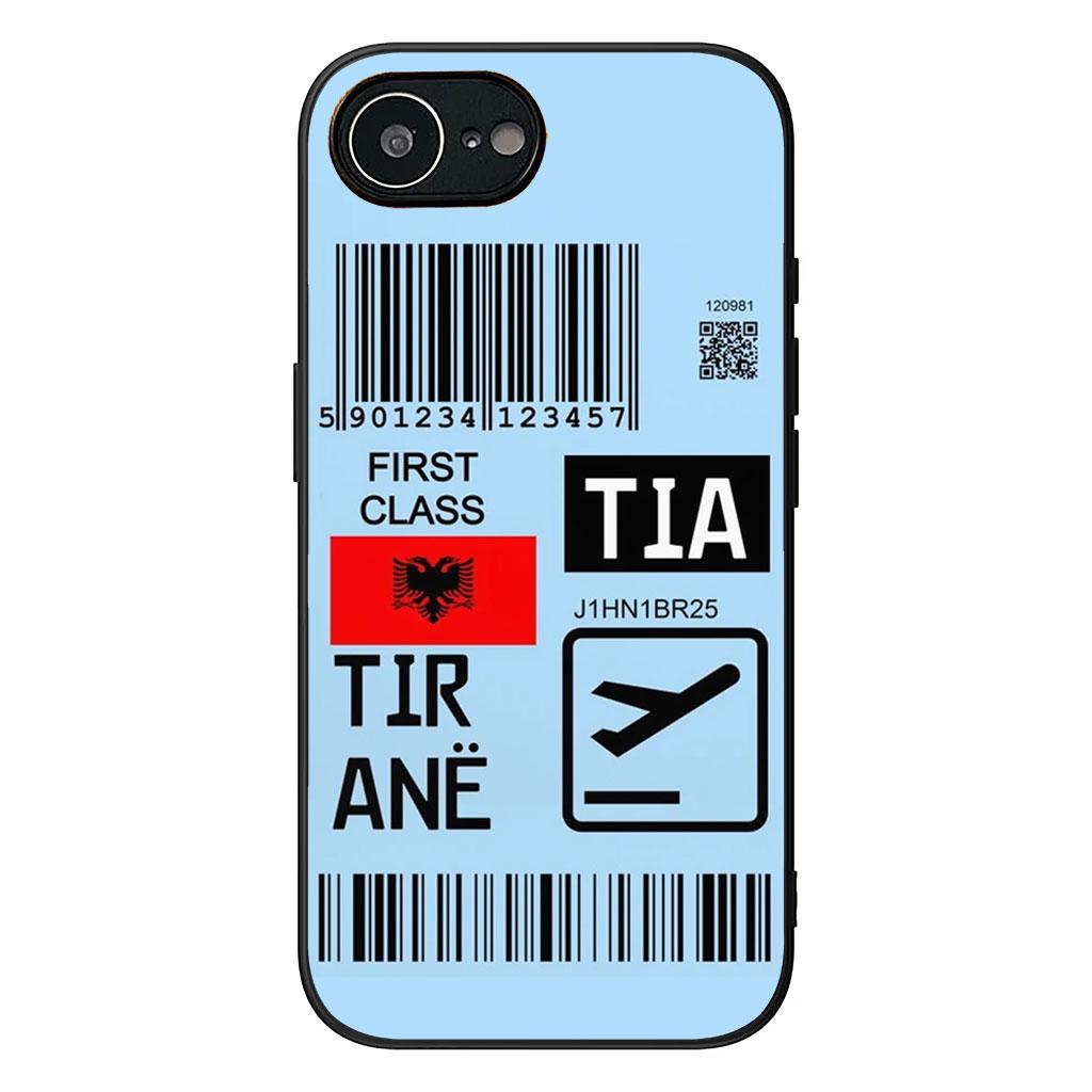 Чехол для Apple iPhone 16 15 14 Plus 13 12 Mini 17 Pro Max + ProMax 16E Air 16+ 15+ Coque Чехол для телефона Флаг Албании Албанцев